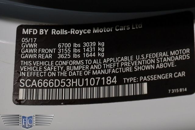 2017 Rolls-Royce Dawn Convertible - 23041760 - 45