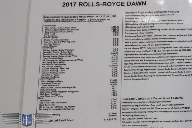 2017 Rolls-Royce Dawn Convertible - 23041760 - 47