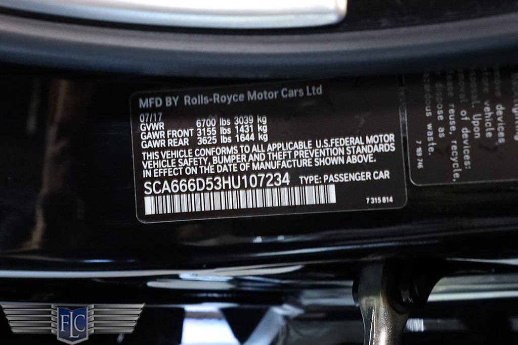 2017 Rolls-Royce Dawn Convertible - 23082501 - 47