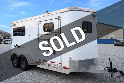 2017 Shadow 2 Horse KingPro Straight Load with Side Ramp - 873765U