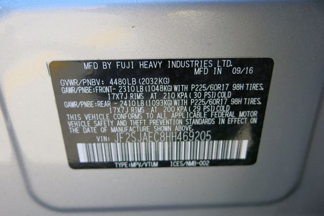 2017 Subaru Forester 2.5i Premium CVT - 22889670 - 34