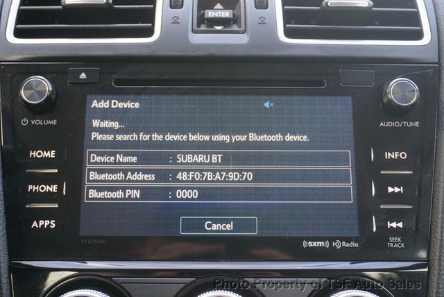 2017 Subaru Forester 2.5i Premium CVT REAR CAMERA PANORAMIC ROOF HEATED SEATS  - 23040278 - 25