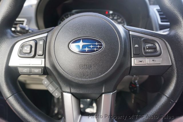 2017 Subaru Forester 2.5i Premium CVT REAR CAMERA PANORAMIC ROOF HEATED SEATS  - 23040278 - 31