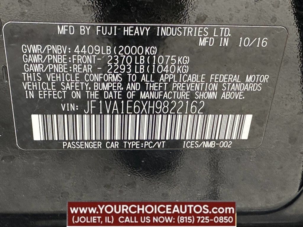 2017 Subaru WRX Premium Manual - 22888606 - 13