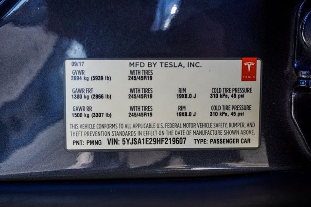 2017 Tesla Model S 100D AWD - 22976058 - 36