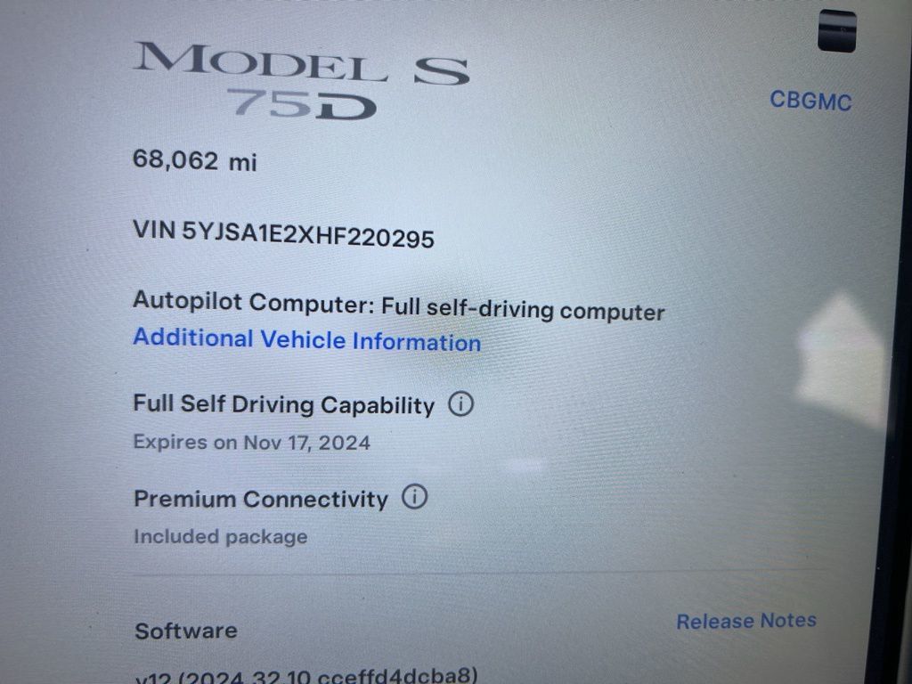 2017 Tesla Model S 75D AWD - 22641255 - 16