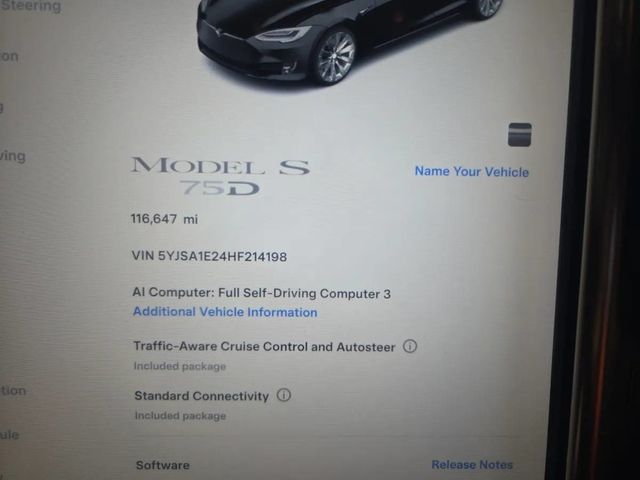 2017 Tesla Model S 75D AWD - 23100506 - 5