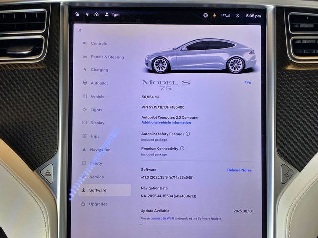 2017 Tesla Model S 75 RWD - 23007564 - 32