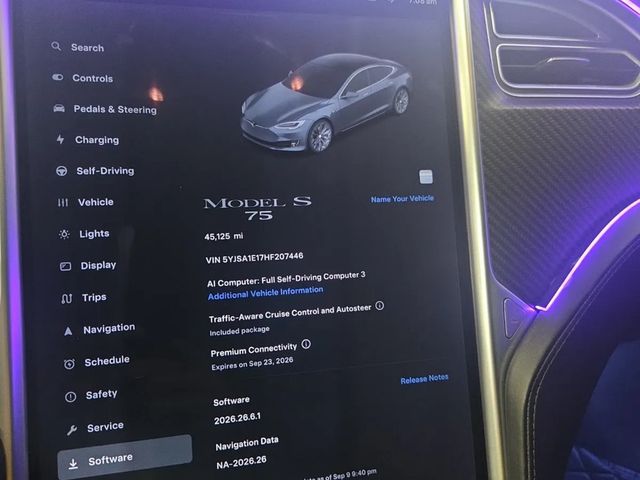 2017 Tesla Model S 75 RWD - 23085053 - 5
