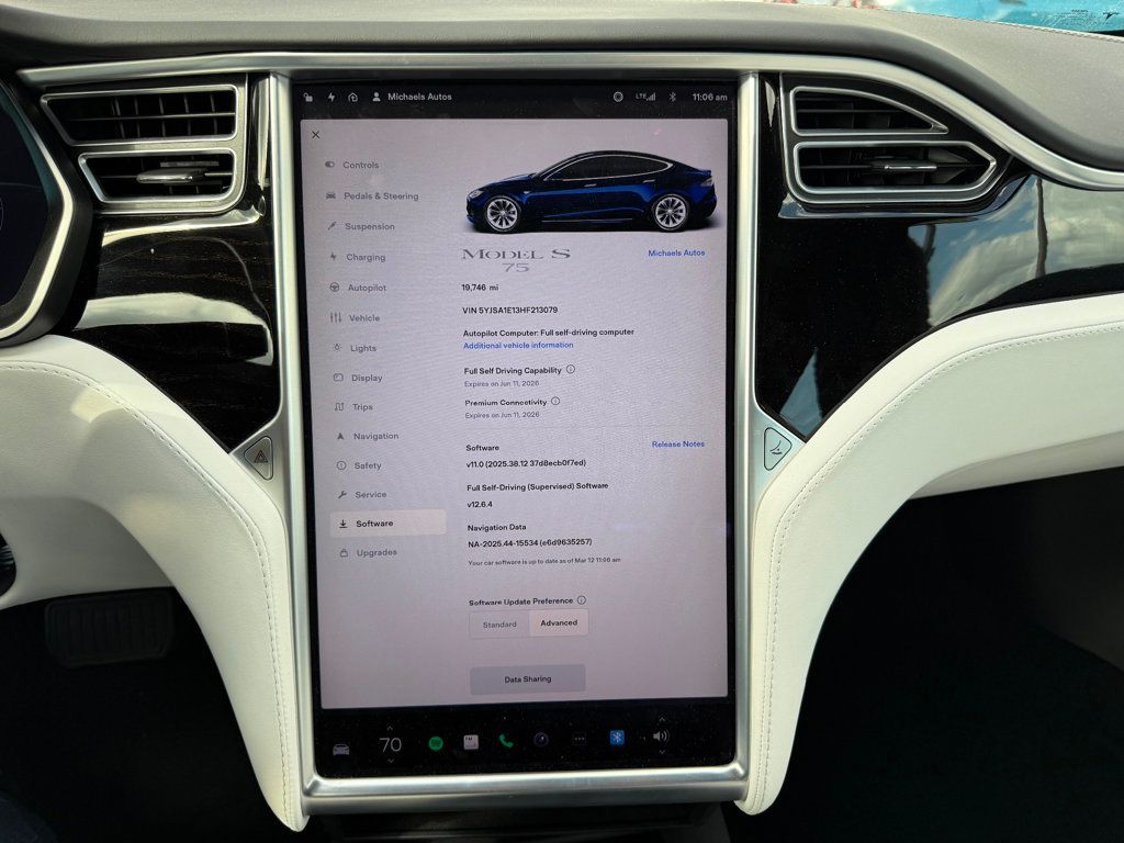 2017 Tesla Model S 75 RWD - 22996502 - 11