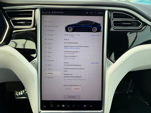 2017 Tesla Model S 75 RWD - 22996502 - 16