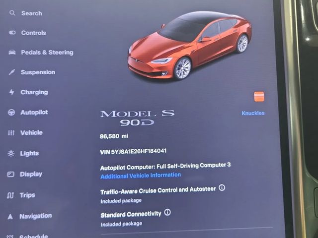 2017 Tesla Model S 90D AWD - 23082494 - 4