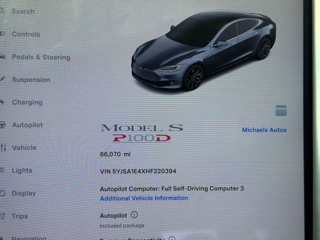 2017 Tesla Model S P100D AWD - 23003005 - 17