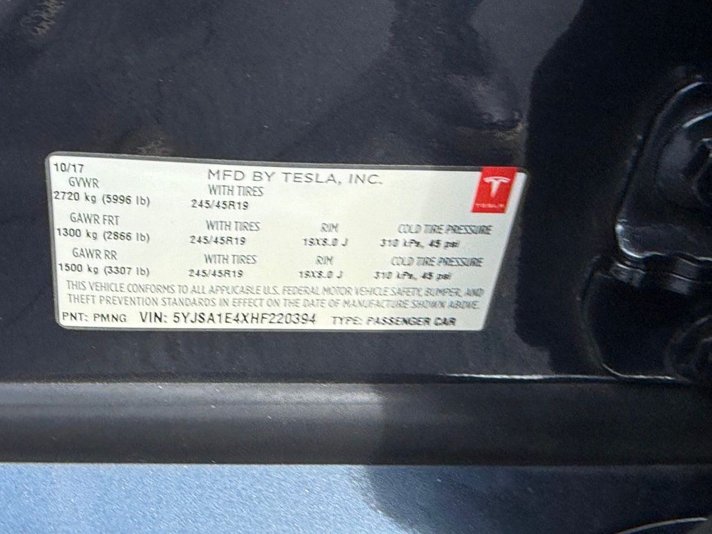 2017 Tesla Model S P100D AWD - 23003005 - 42