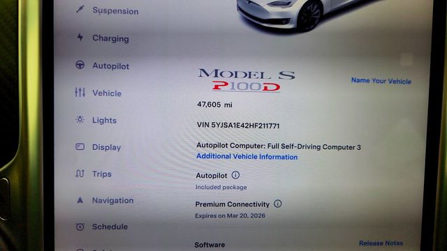 2017 Tesla Model S P100D AWD with 21'' Grey Turbine Wheels - 22991454 - 13