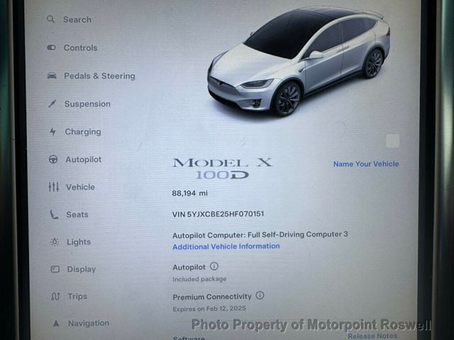 2017 Tesla Model X 100D AWD - 22736888 - 7