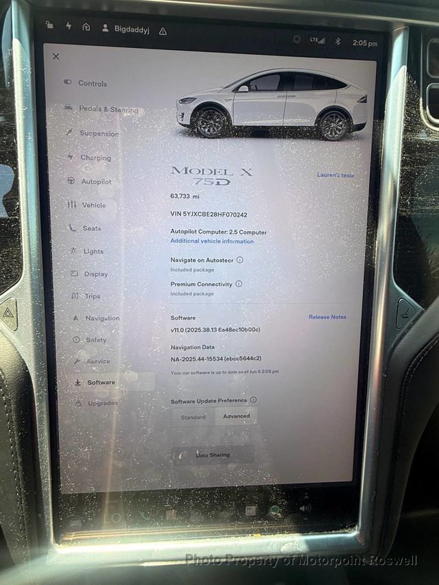 2017 Tesla Model X 75D AWD - 23037120 - 3