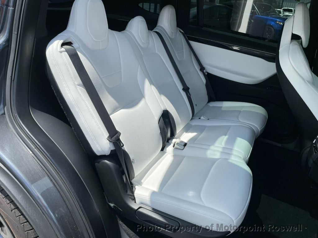 2017 Used Tesla Model X 75D W/ ENHANCED AUTOPILOT WHITE INTERIOR at