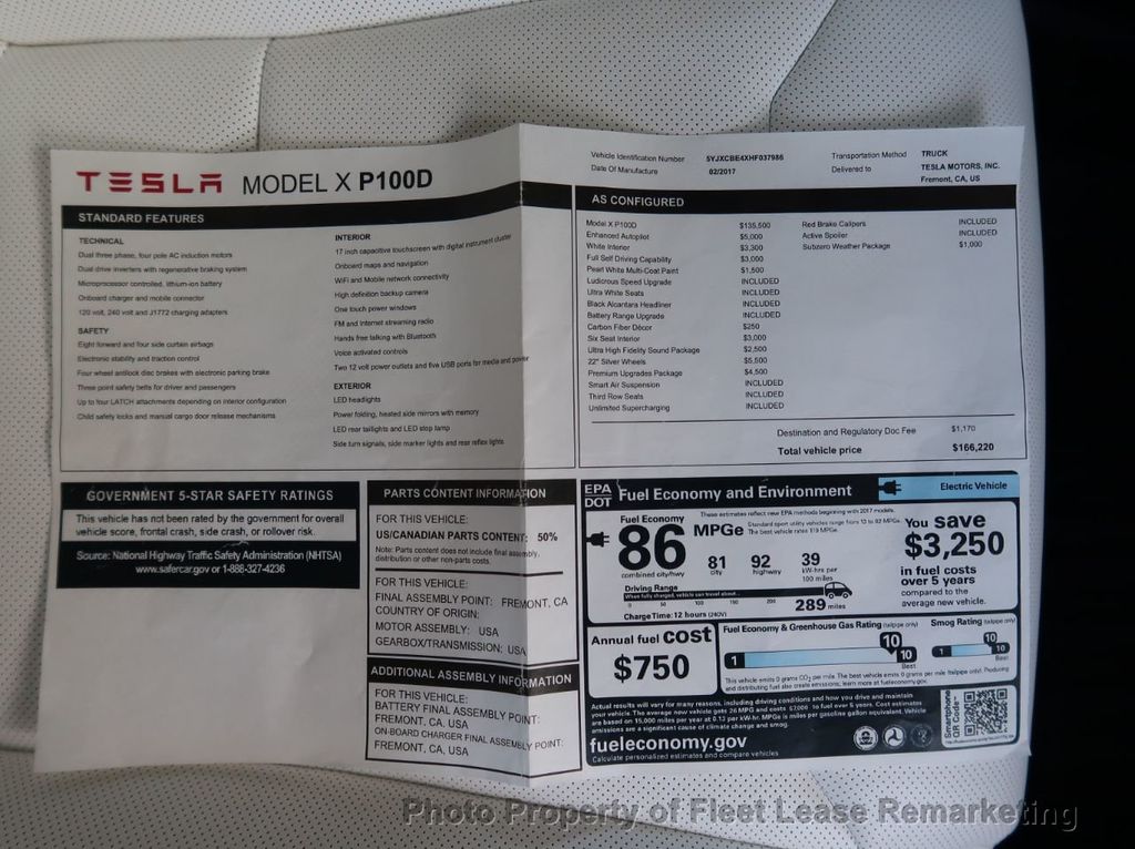 2017 Tesla Model X P100D AWD - 21454834 - 31