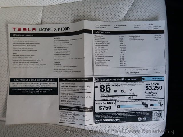 2017 Tesla Model X P100D AWD - 21454834 - 31