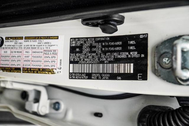 2017 Toyota 4Runner Limited 4WD - 22943521 - 40