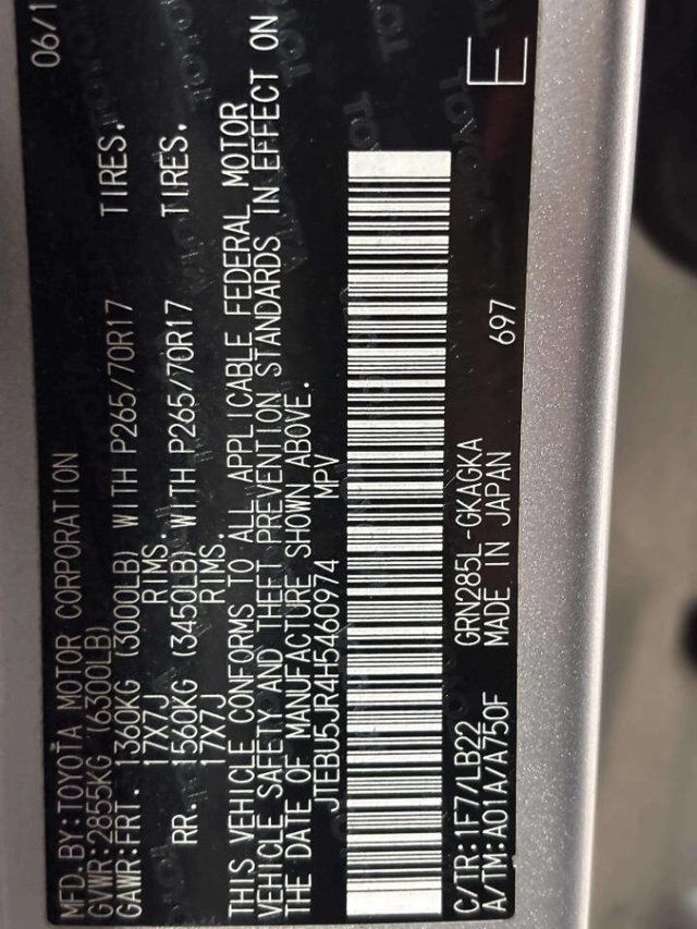 2017 Toyota 4Runner SR5 4WD - 23022340 - 35