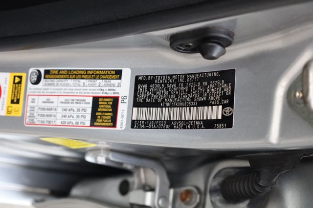 2017 Toyota Camry LE Automatic - 22932878 - 10