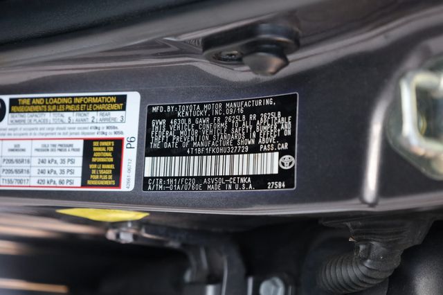 2017 Toyota Camry LE Automatic - 22939909 - 9