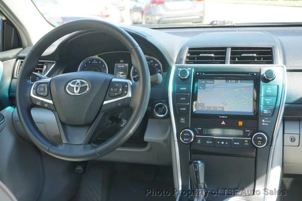 2017 Toyota Camry XLE Automatic NAVI REAR CAMERA HEATED SEATS SUNROOF LOW MILES  - 23045141 - 13