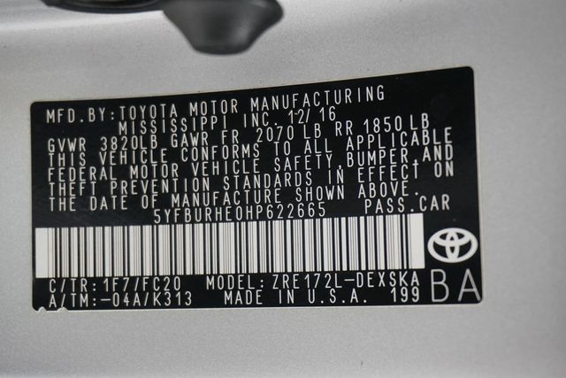 2017 Toyota Corolla  - 22935059 - 25