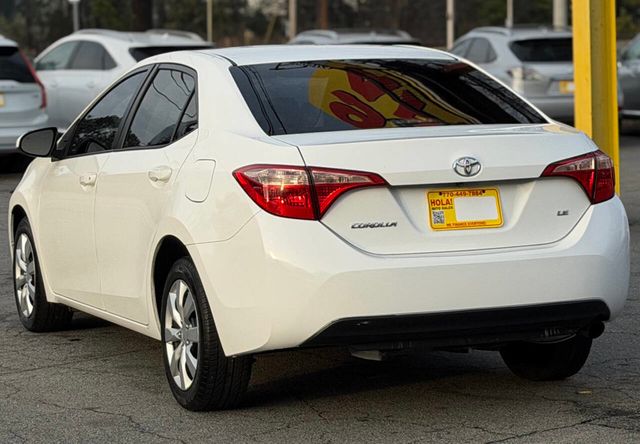 2017 Toyota Corolla LE 4dr Sedan - 22983738 - 4