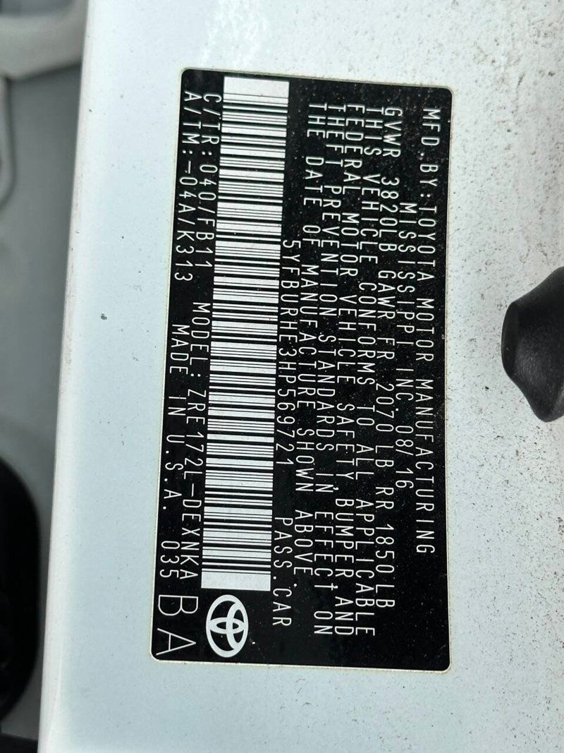 2017 Toyota Corolla LE 4dr Sedan - 22888590 - 13