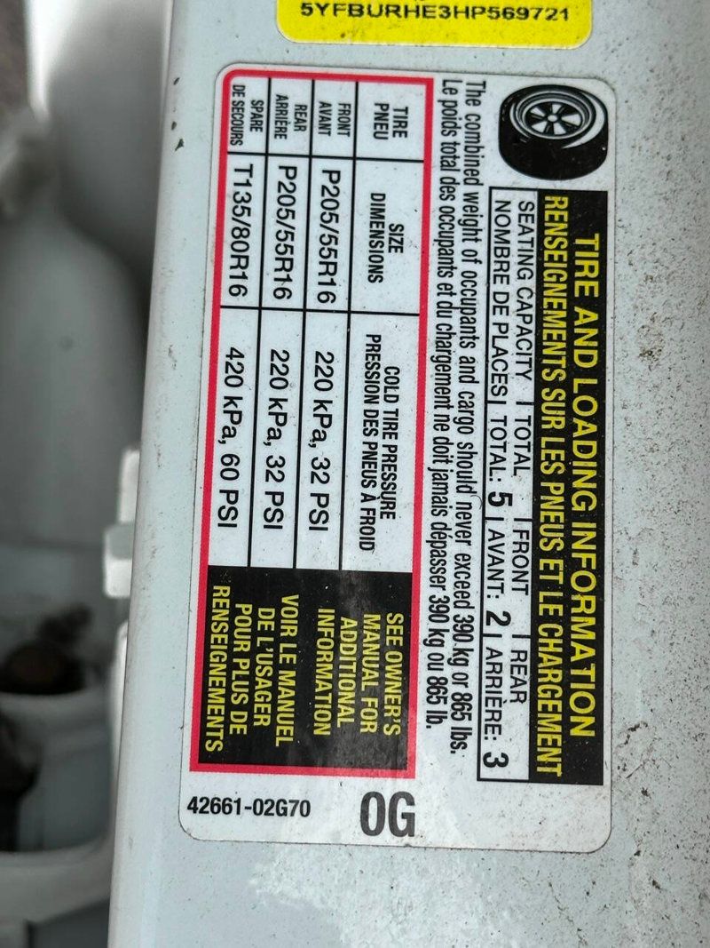 2017 Toyota Corolla LE 4dr Sedan - 22888590 - 14