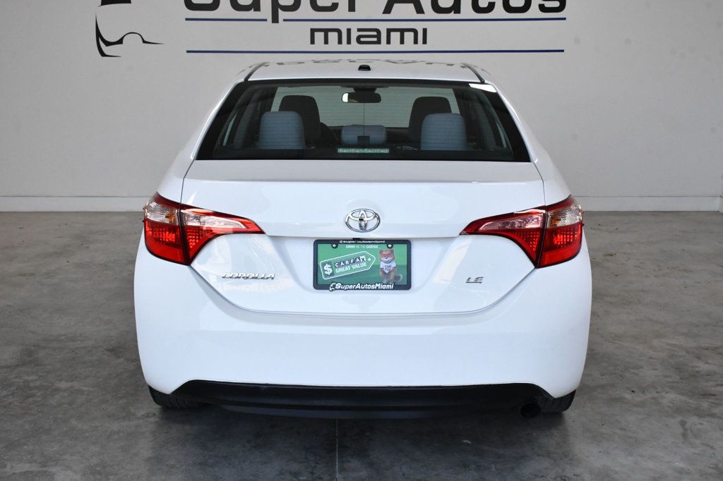 2017 Toyota Corolla LE CVT - 22854590 - 4