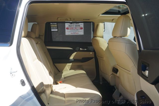 2017 Toyota Highlander Hybrid XLE V6 AWD NAVIGATION REAR CAMERA SUNROOF 3RD ROW SEAT  - 23091948 - 11
