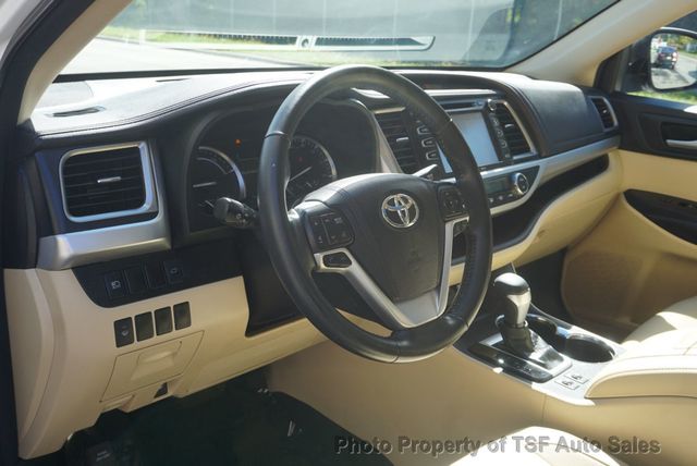 2017 Toyota Highlander Hybrid XLE V6 AWD NAVIGATION REAR CAMERA SUNROOF 3RD ROW SEAT  - 23091948 - 15