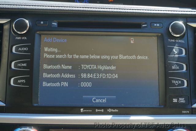 2017 Toyota Highlander Hybrid XLE V6 AWD NAVIGATION REAR CAMERA SUNROOF 3RD ROW SEAT  - 23091948 - 20