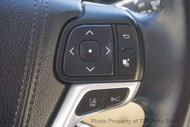 2017 Toyota Highlander Hybrid XLE V6 AWD NAVIGATION REAR CAMERA SUNROOF 3RD ROW SEAT  - 23091948 - 25