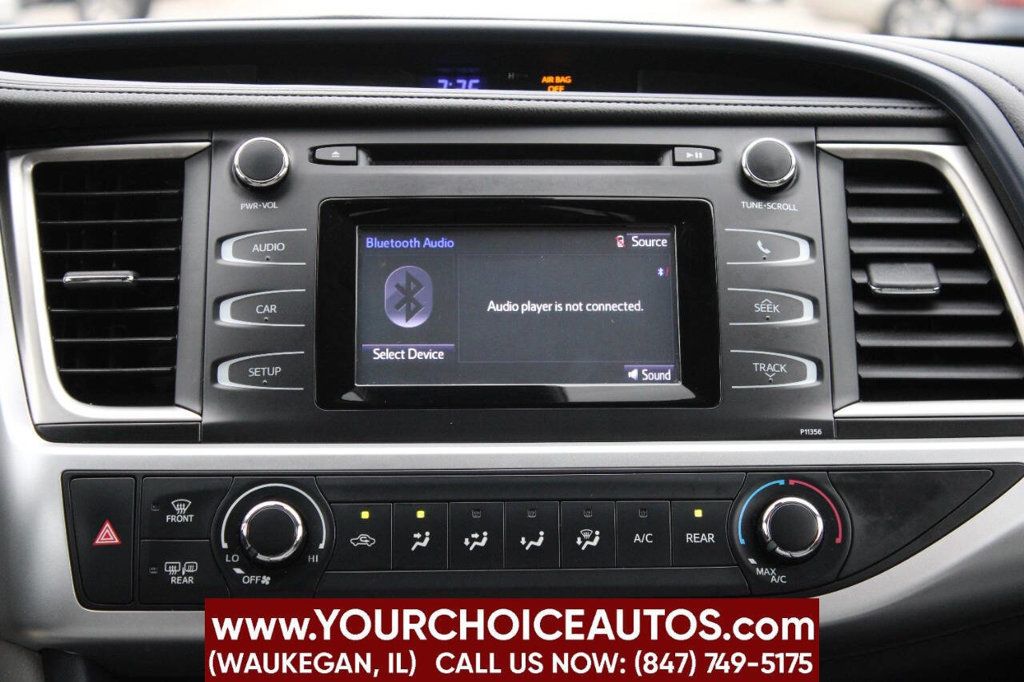 2017 Toyota Highlander LE I4 FWD - 22852092 - 22