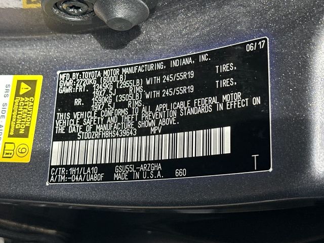 2017 Toyota Highlander Limited - 23038659 - 22