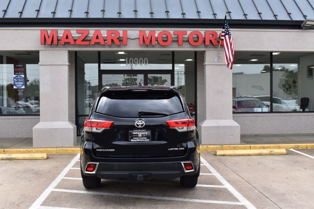 2017 Toyota Highlander Limited V6 AWD - 22919809 - 9