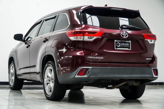 2017 Toyota Highlander Limited V6 FWD - 23062161 - 10
