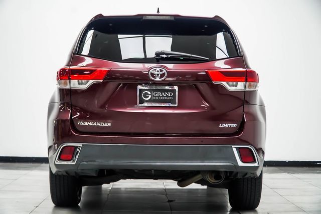 2017 Toyota Highlander Limited V6 FWD - 23062161 - 11