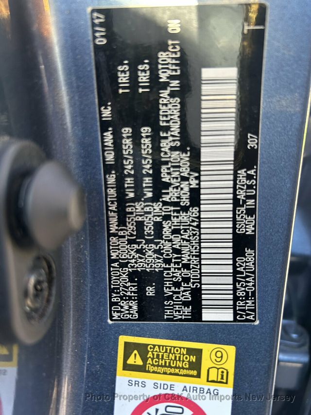 2017 Toyota Highlander NAVI SYS! BACK-UP CAMERA! 2ND ROW BUCKET SEATS! HTD FRONT SEATS - 23097448 - 62