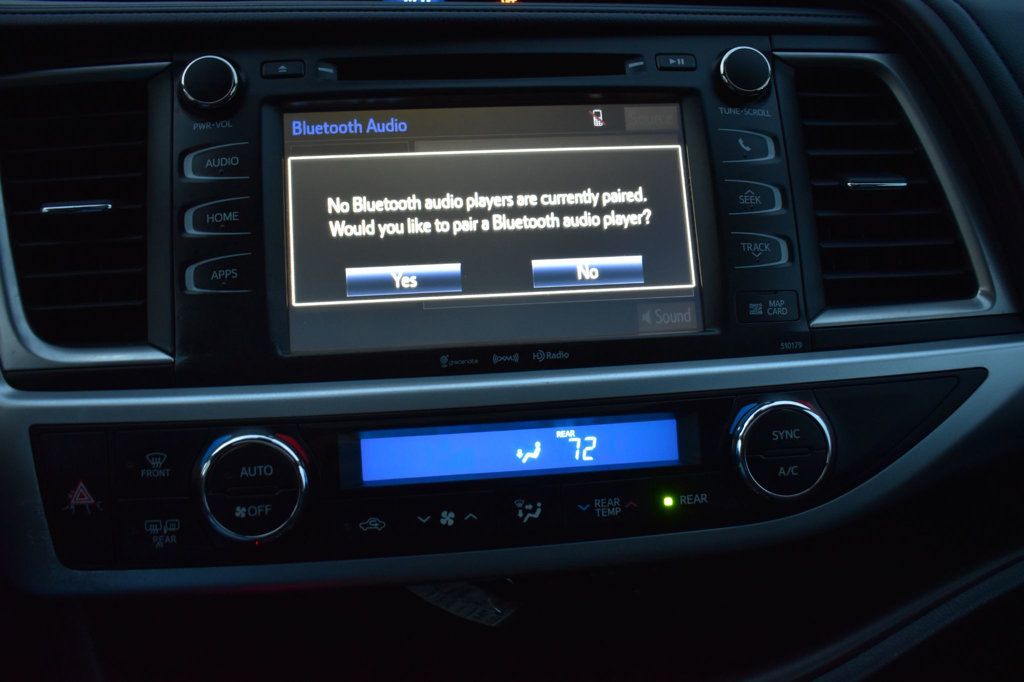 2017 Toyota Highlander XLE V6 AWD - 22937665 - 34