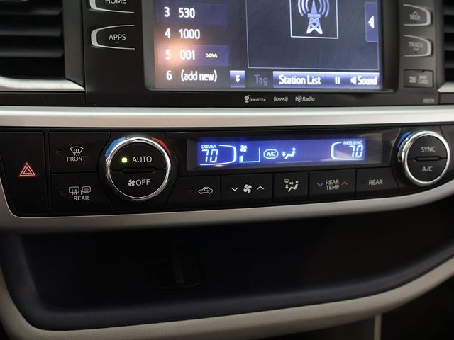 2017 Toyota Highlander XLE V6 AWD - 22944829 - 54