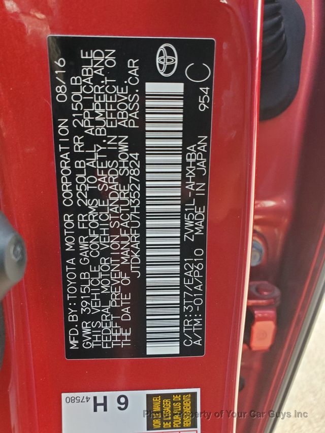 2017 Toyota Prius  - 23006848 - 0