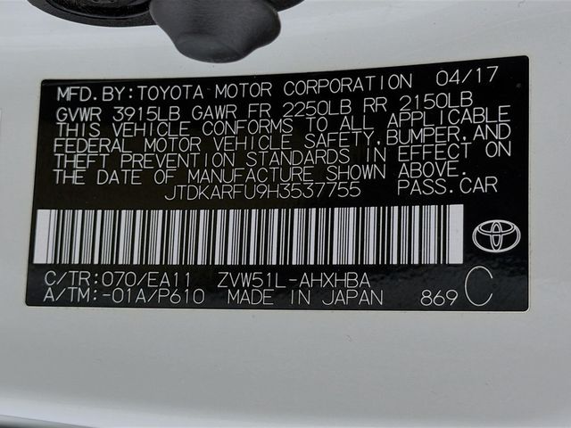 2017 Toyota Prius Three Touring - 22957656 - 34