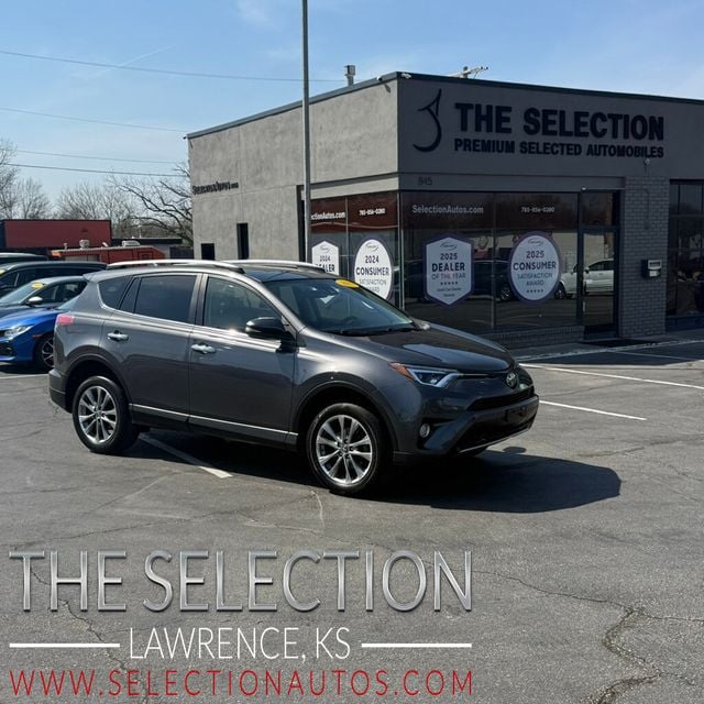 2017 Toyota RAV4 LIMITED 4WD W/LEATHER, NAVIGATION & MOONROOF - 22995894 - 0