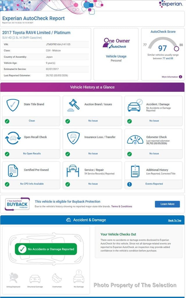 2017 Toyota RAV4 LIMITED 4WD W/LEATHER, NAVIGATION & MOONROOF - 22995894 - 12